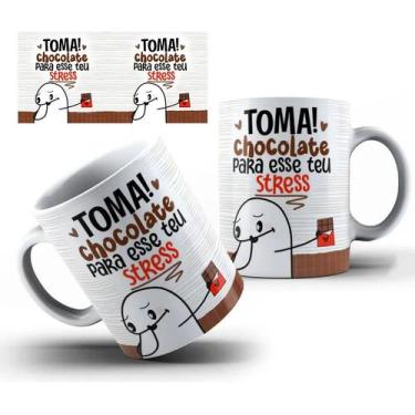 Imagem de Caneca De Porcelana Personalizada Pascoa Chocolate - JCL STORE, Ocre