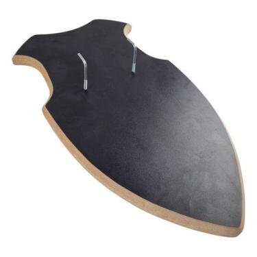 Imagem de Suporte Decorativo Para Espadas Posição Vertical Mdf Preto - TENDA MED