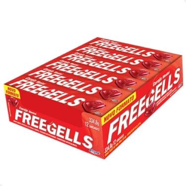 Imagem de Bala drops freegells com 12 unidades, CEREJA