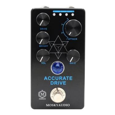 Imagem de Pedal Overdrive Mosky: Efeito Preciso Para Guitarra E Baixo Com Noise 