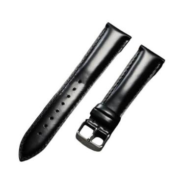 Imagem de Pulseira De Relógio Masculina Vintage Em Couro Genuíno 20mm 22mm Unive