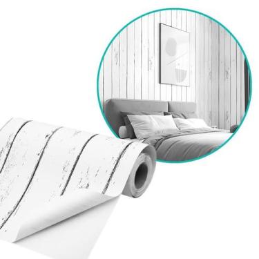 Imagem de Papel De Parede Decorativo Adesivo Mármore Madeira 30 Metros - RIO HOM