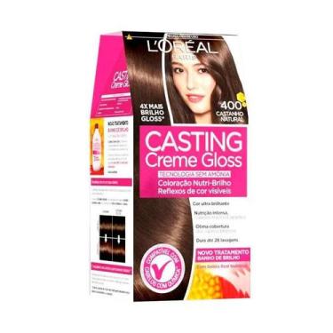 Imagem de Coloração Casting Creme Gloss L'Oreal 400 Castanho Natural