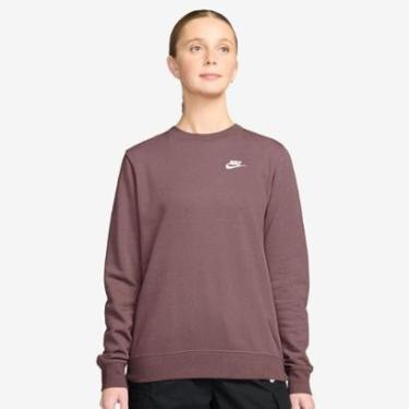 Imagem de Blusão Nike Sportswear Club Fleece Crew Feminino-Feminino