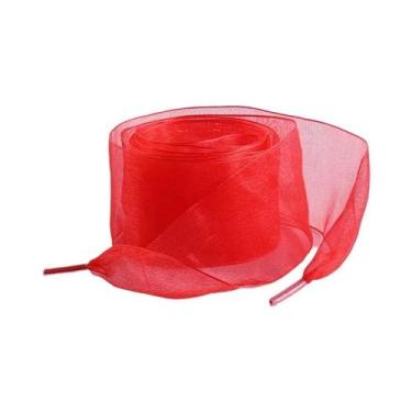 Imagem de Cadarços De Seda Planos De 4cm De Largura Para Tênis E Sapatos, 100 12