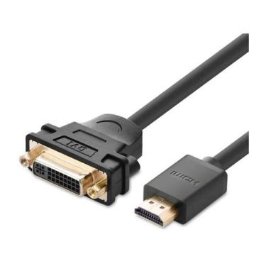 Imagem de Adaptador Ugreen HDMI para DVI Bidirecional Fêmea 22cm