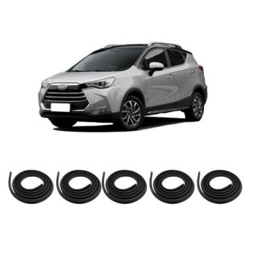 Imagem de Kit Borracha Vedação Das 4 Portas + Borracha Do Porta Malas T50 2017 à