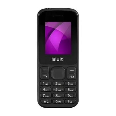 Imagem de Celular Multi Up 4G, Dual SIM, Tela 2,4 polegadas, Conectividade 4G, R
