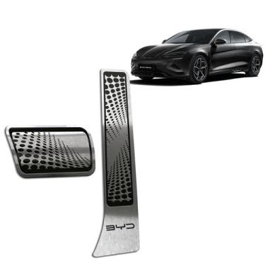 Imagem de Pedaleira BYD Seal 2024 até 2025 - Câmbio automático Preto - Hi-nox