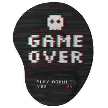 Imagem de Mouse pad Ergonômico Game Over Presente Criativo Geek - Geek Vip, Pret
