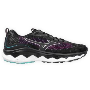 Imagem de Tênis Mizuno Wave Way 3 Feminino Preto, 39