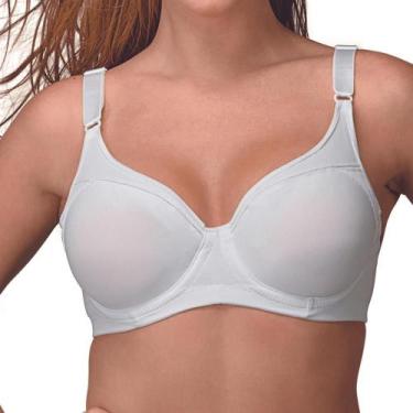 Imagem de Sutiã DeMillus Taça C Control 64905, Branco, 48