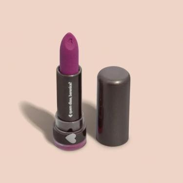 Imagem de Batom Mate Alta Pigmentação 3,8g - Maquiagem, Roxo Vinhosa