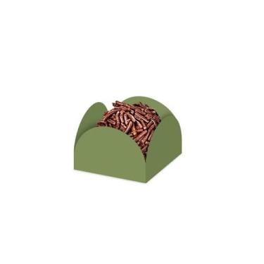 Imagem de Forma Doce 4 Petalas N6 Verde Pistache C/50 Plac, Unico, Unico