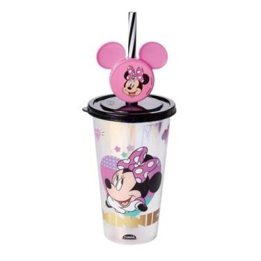 Imagem de Copo Infantil com Pin Minnie Furta Cor 500ml - Plasútil