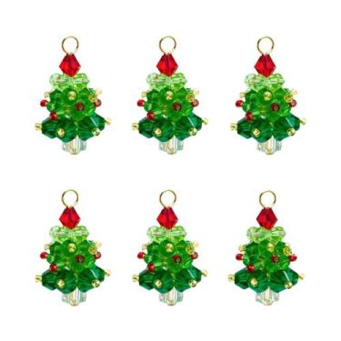 Imagem de Conjunto De Pingentes De Natal De Inverno Para Árvore De Natal, 6 Peça