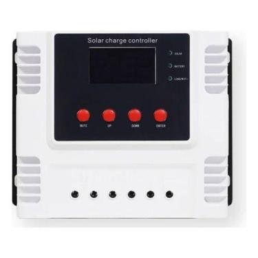Imagem de Controlador De Carga Solar Snetec 60A PWM 12/24/48V App Wifi