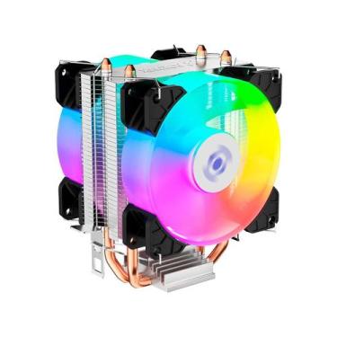 Imagem de Cooler para Processador Fortrek AC13 Rainbow - Intel / AMD - 135W TDP 