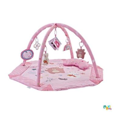 Imagem de Tapete De Atividade Bebê Cercado 4 em 1 Interativo E Sensorial Holiday