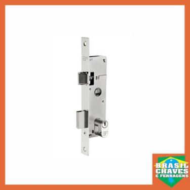Imagem de Fechadura para porta de Entrada/Externa de Perfil 522/11250 Cromada 21