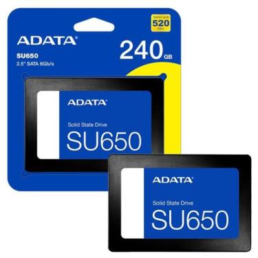 Imagem de HD SSD Interno 240GB SATA 3 SU650 ADATA