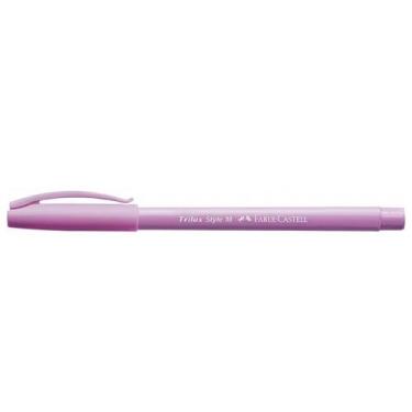 Imagem de Caneta Esferográfica Faber-castell Trilux Lilás
