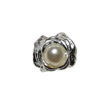 Imagem de Berloque Separador Perola Banhado a Prata 925