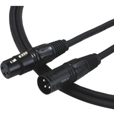 Imagem de Cabo para microfone stereo 0,20mm XLR fêmea x XLR macho ninja LW 3,05m Santo Angelo