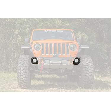 Imagem de Rugged Ridge 11549.64 Terminais de para-choque resistentes para para-choque dianteiro Venator serve para Jeep Wrangler JL & Gladiator 2018