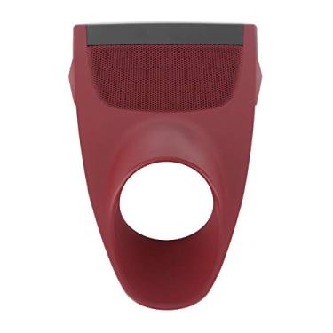 Imagem de Aramox Moldura do relógio de painel apta para 718 2016-2020, painel do painel do painel painel do cronômetro bisel 982858189 (vermelho bordeaux)