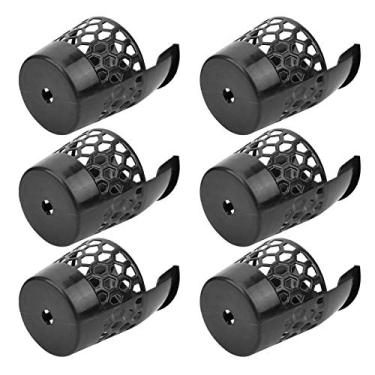 Imagem de Brrnoo Bolsos de bilhar, rede para mesa de bilhar, leve, 6 peças para mesa preta, oito pequenas