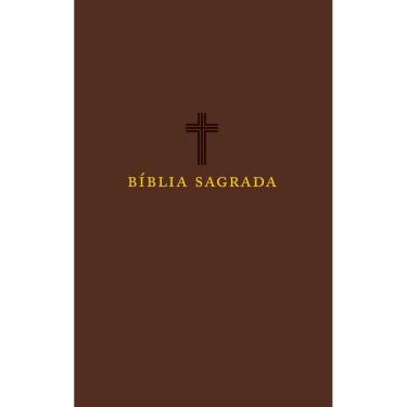 Imagem de Bíblia Sagrada Acf Letra Grande - Capa Marrom