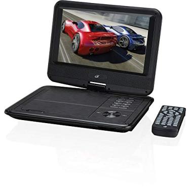 Imagem de Leitor de DVD portátil GPX PD901B com tela LCD de 9 polegadas