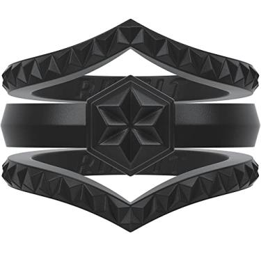 Imagem de Rinfit Anéis de casamento de silicone para mulheres Alianças de noivado Empilháveis Mulheres Patente de design dos EUA Pendente, Size 6, Silicone, não conhecido,