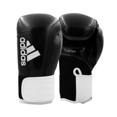 Imagem de Luva De Boxe E Kickboxing Adidas Hybrid 65 V2 Black White