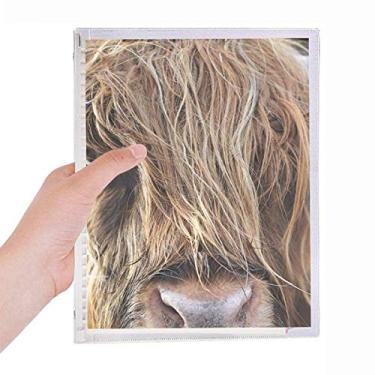 Imagem de Caderno de búfalo de animais selvagens da Terrestrial Organism diário de folhas soltas recarregáveis