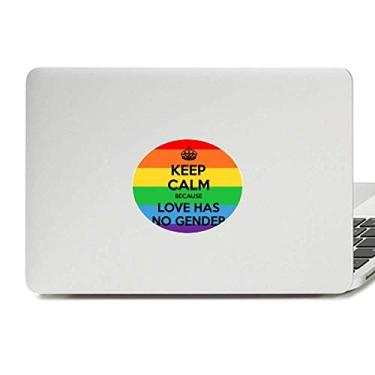 Imagem de Adesivo de notebook com emblema de vinil LGBT de bissexuais transgênero gay lésbicas