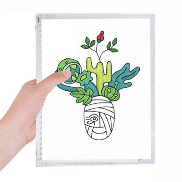 Imagem de Horus Botany Caderno de Cactus com Folhas Soltas e Diário Recarregável