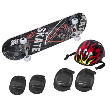 Imagem de Skate Infantil Radical Iniciante - Grafite - BH Store