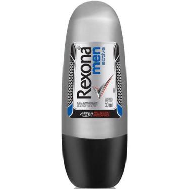 Imagem de Desodorante Antitranspirante Roll On Rexona Men Active 30ml