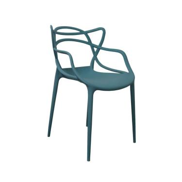 Imagem de Cadeira Polipropileno Alegra Espresso Móveis Verde Java