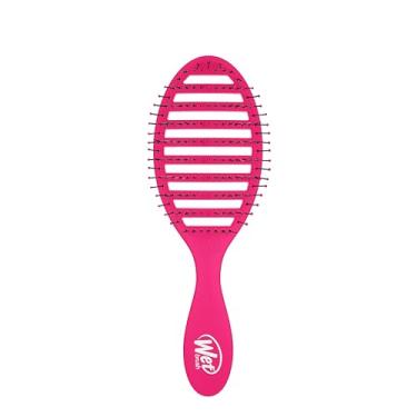 Imagem de Wet Brush Desembaraçador Seco Com Velocidade De Escova Úmida (Rosa) – Ergonômico Cerdas Flexíveis De Calor Secagem A Sopro Nós Removíveis Sem Amassados Escova Antiestática Para Todos Os Tipos De Cabelo