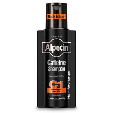 Imagem de Shampoo Alpecin Caffeine C1 Black Edition 250ml Para Homens