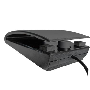 Imagem de YIJU Pedal de sustentação para instrumentos musicais, pedal silencioso compacto universal para sintetizadores de tambor, exercício de teclado eletrônico, Interface de 3.5 mm