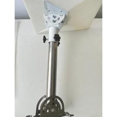 Imagem de Starlink Mini suporte de teto pivô resistente, ângulo ajustável de 160 graus, mini acessórios Starlink, rotação horizontal de 360 graus, kit de montagem de pivô resistente