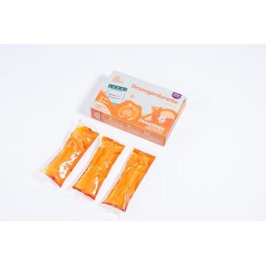 Imagem de Desengordurante de cozinha Desembala. 3 sachês de 500ml. Alto rendimento. Remove gorduras incrustadas. Vegano. Cruelty Free. Refil que dilui em água. 1,5L total.