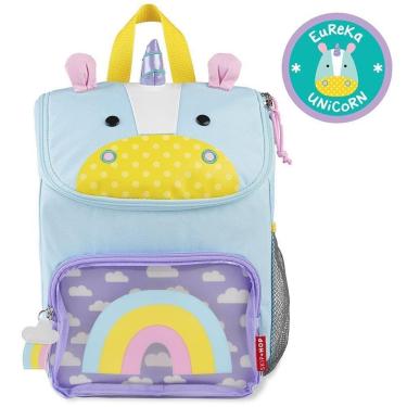 Imagem de Mochila Escolar Skip Hop Zoo Unicórnio Azul-Feminino