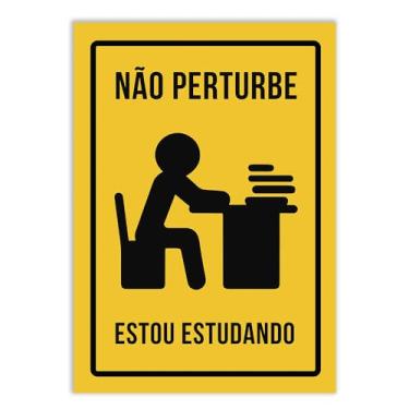 Imagem de Placas Decorativas Aviso Engraçado Decoração Geek Quadro Quarto Sala Gamer