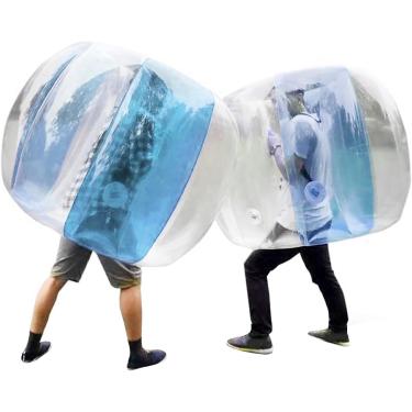 Imagem de Bola de bolha de 120 cm para ambientes externos, brinquedo de futebol de jogo ativo, bola de bolha de corpo inflável, brinquedos bopper de sumô para suprimentos de jogo infláveis ​​para adul
