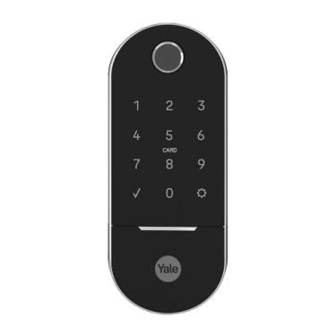 Imagem de Fechadura Digital Lia Preto Cromado | Yale